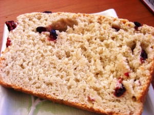 cranberry oat bread